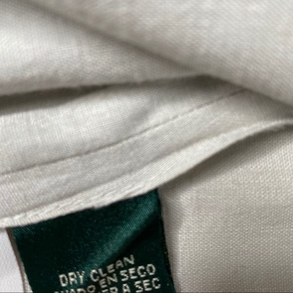 Lauren Ralph Lauren Linen Blazer Beige Women’s 10 - Picture 4 of 8
